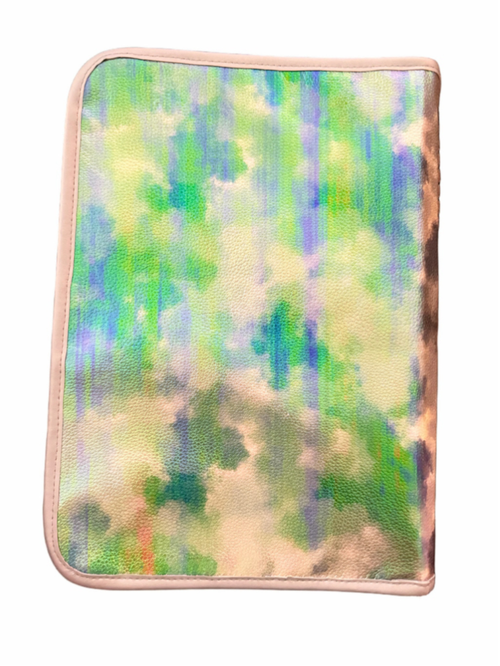 Makeup Junkie Bags Padfolio Mermaid Shimmer Iridescent NWT - Picture 2 of 4